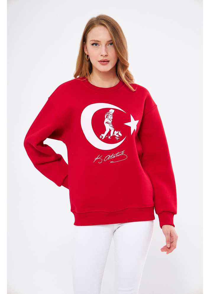 Cumhuriyet Koleksiyonu Ay Yıldız Sweatshirt 