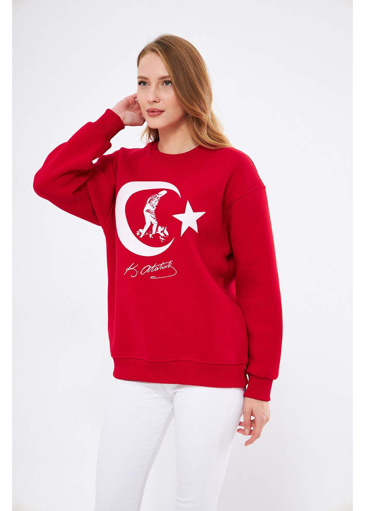Cumhuriyet Koleksiyonu Ay Yıldız Sweatshirt 