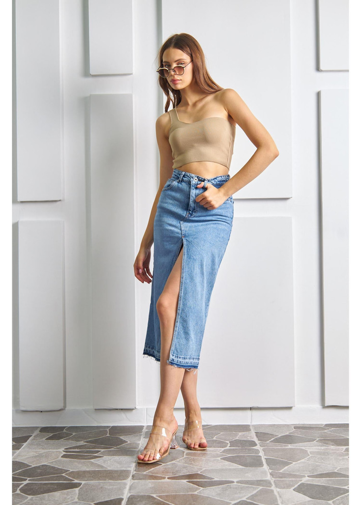 Denim Viral Etek