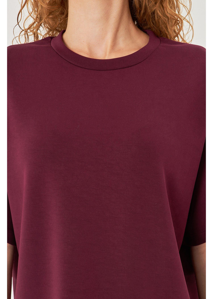 Düşük Omuz Modal T-Shirt