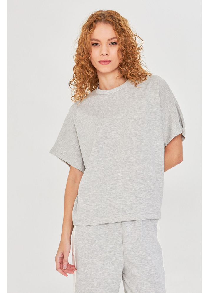 Düşük Omuz Modal T-Shirt
