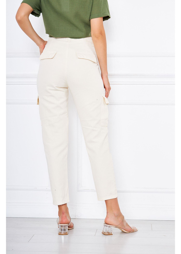 Kargo Cep Gabardin Pantolon