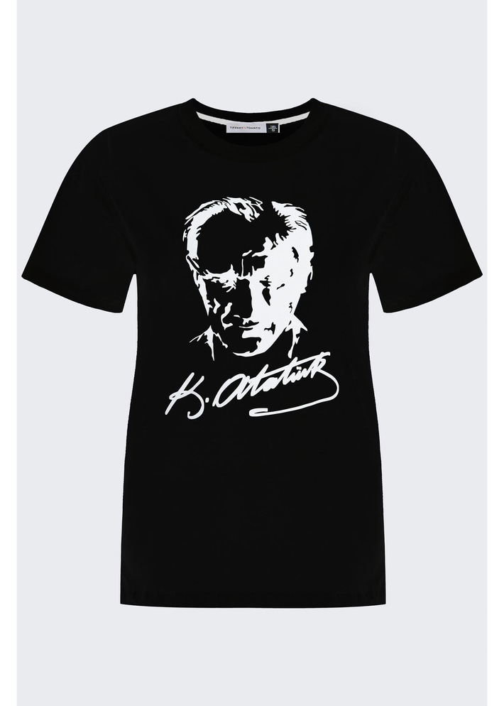 Portre İmzalı T-Shirt