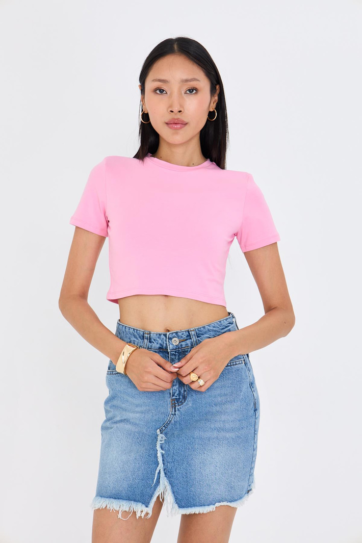 Basic Crop Tişört