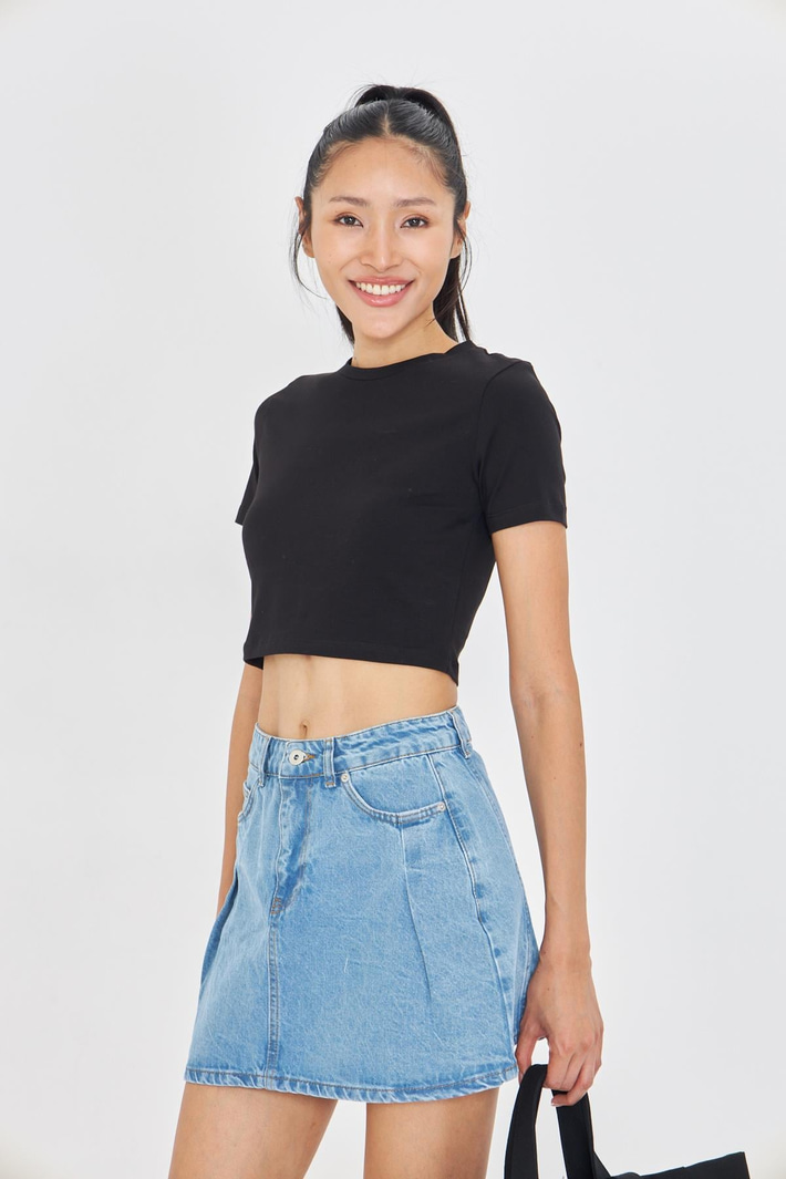 Basic Crop Tişört