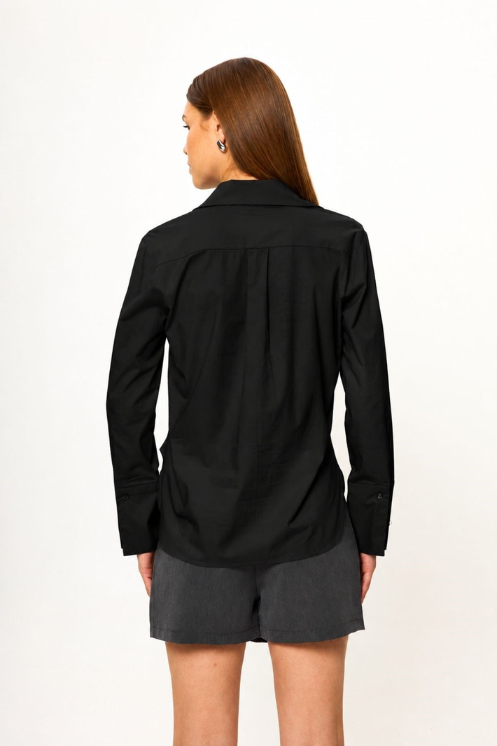 Oversize Poplin Gömlek