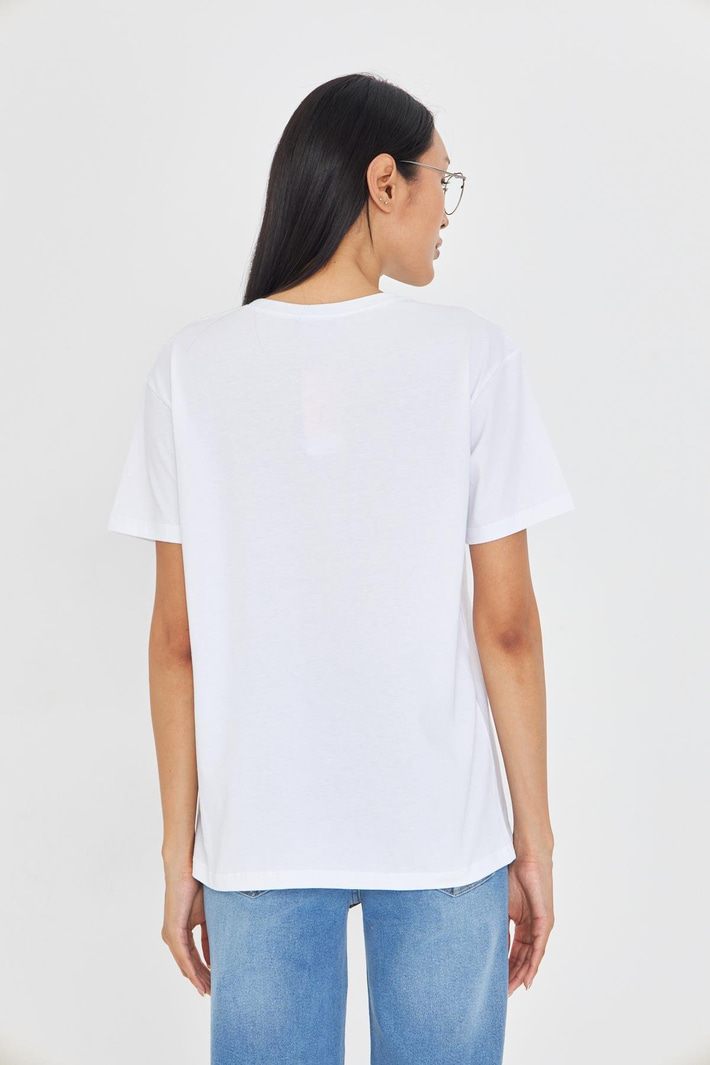 Cherry Bomb Yıkamalı T-Shirt