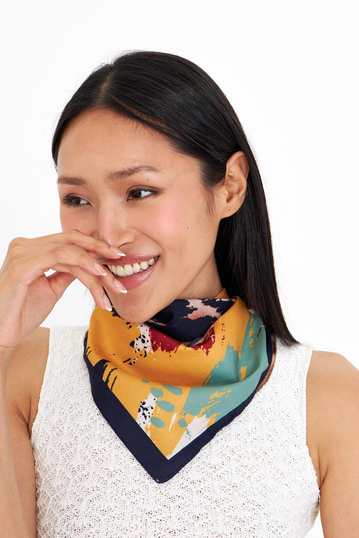 Desenli Bandana Fular