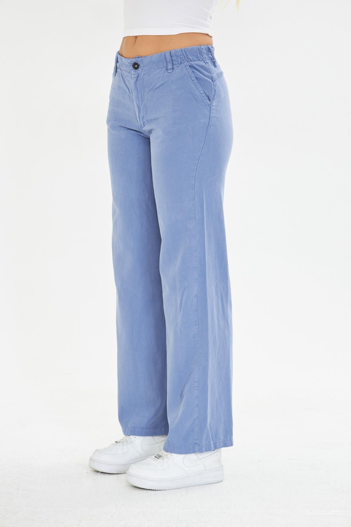 Elastik Bel Bol Paça Soft Pantolon 