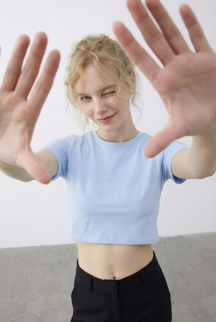 Basic Crop T-Shirt