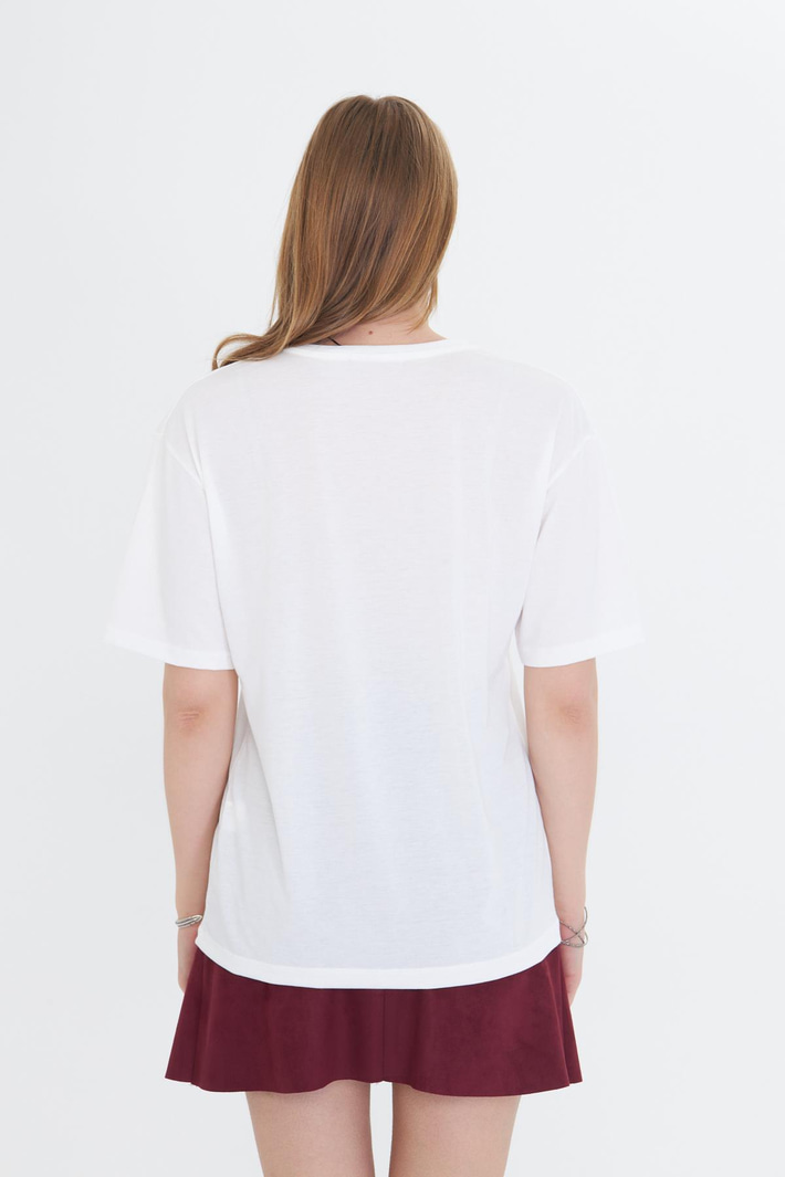 Forever Love Baskılı T-Shirt