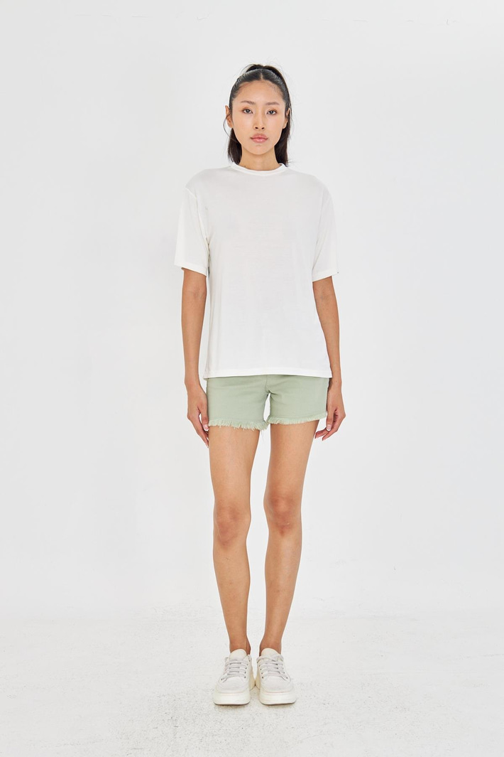 Ördek Nakışlı Taşlı T-Shirt