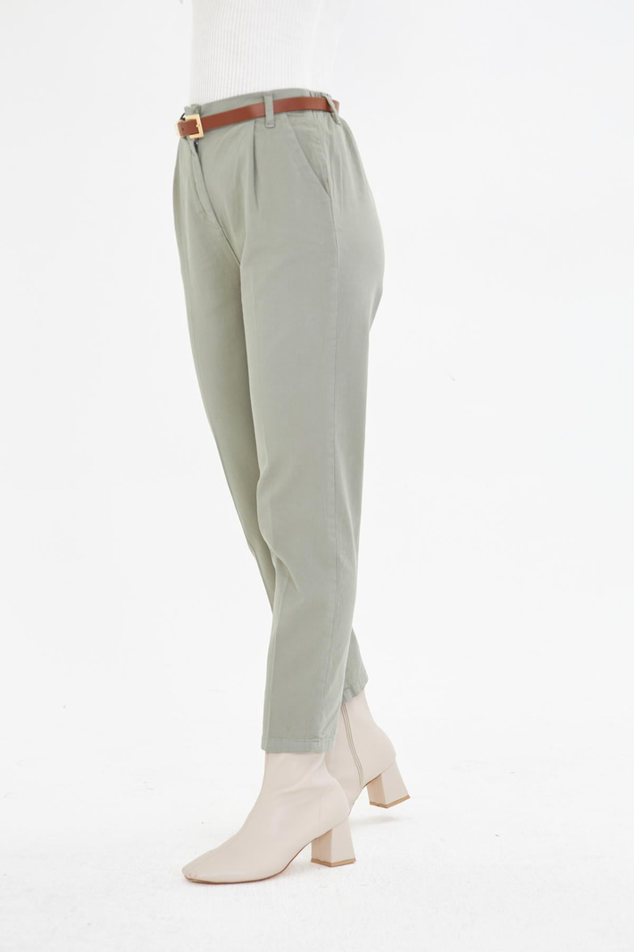 Pilili Kemerli Chino Pantolon 