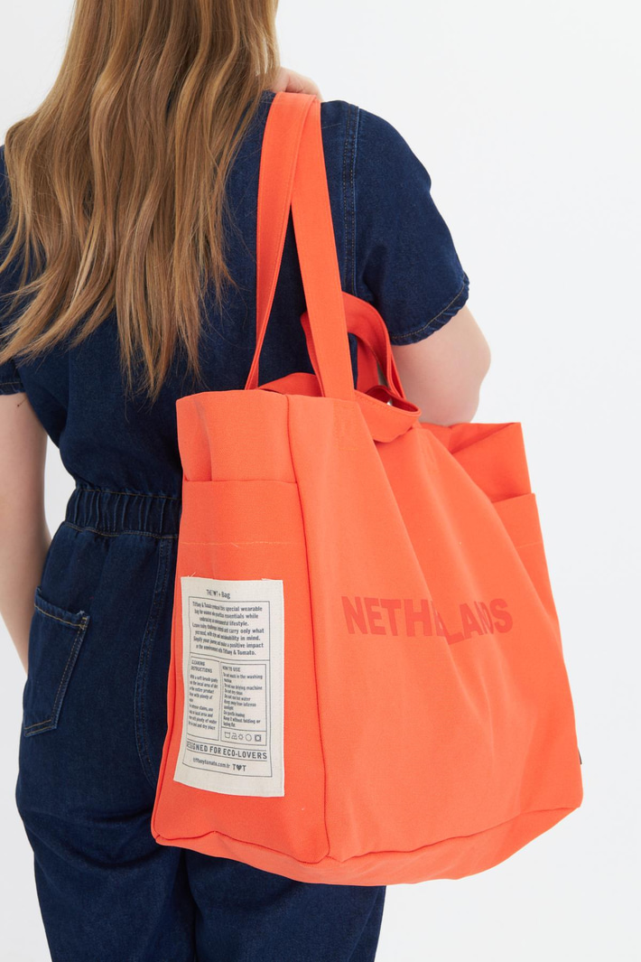 Netherlands Kanvas Omuz Çantası 