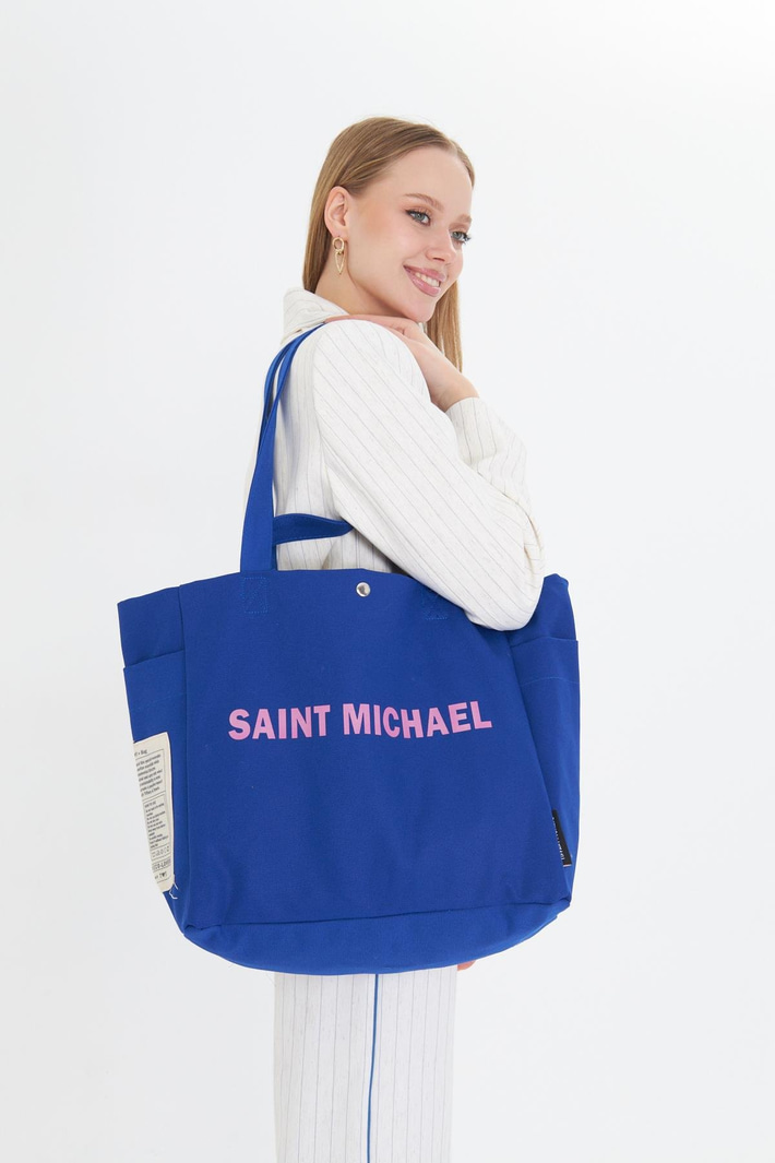 Saint Michael Kanvas Omuz Çantası 