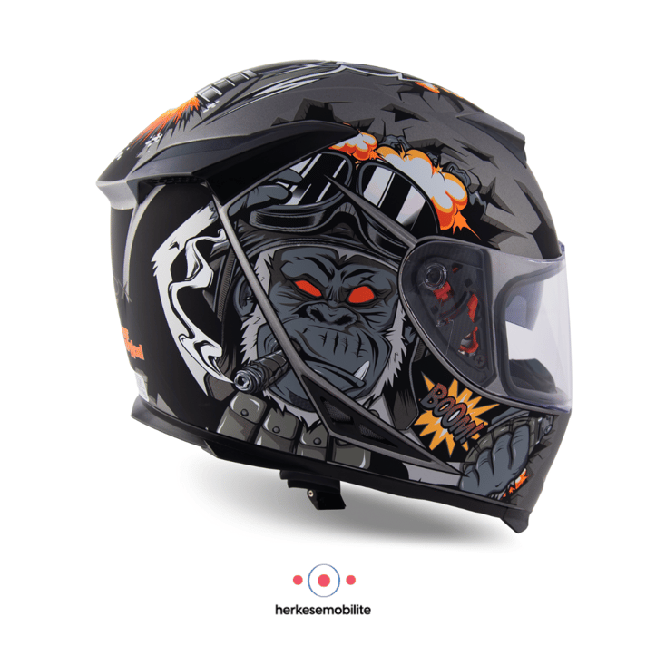 COX SR-F Kapalı Boom Kask 