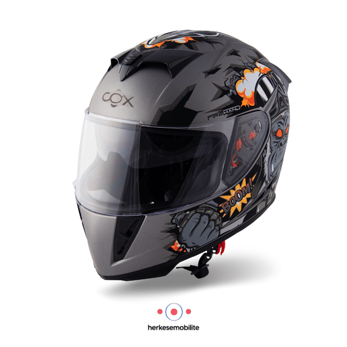COX SR-F Kapalı Boom Kask 