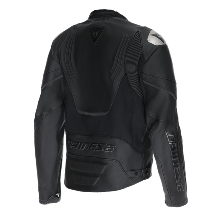 Dainese Racing 5 Deri Motosiklet Ceketi – AA Sertifikalı, Smart Air UyumluDAINESE CEKET RACING 5 LEATHER BLK BLK BLK