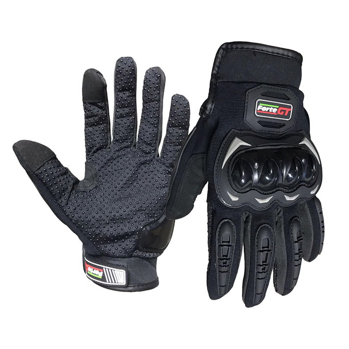 FORTE GT 10 PRO Motosiklet Eldiveni | CE Sertifikalı, EN 13594:2015, Dokunmatik & Üstün KorumaFORTE GT 10 PRO Eldiven