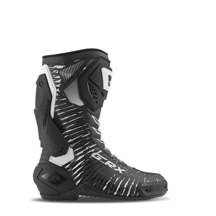 GAERNE G-RX RACING ÇİZME SİYAH BEYAZ
