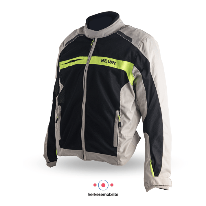 HEVIK Scirocco Mont Gri-Neon Sarı