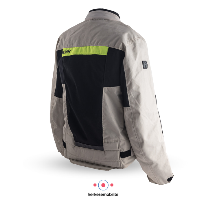 HEVIK Scirocco Mont Gri-Neon Sarı