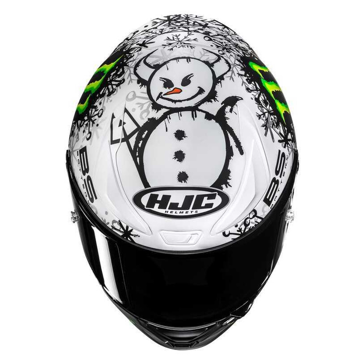 HJC RPHA1 V2 CARBON SNOW DIABLO MC10SF