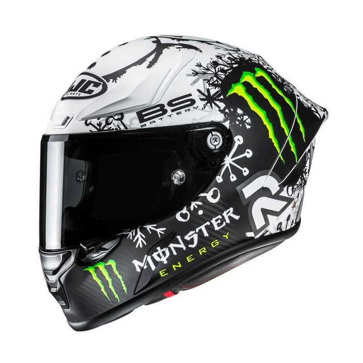 HJC RPHA1 V2 CARBON SNOW DIABLO MC10SF