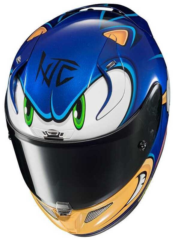 HJC RPHA11 SONIC SEGA KASK MC2