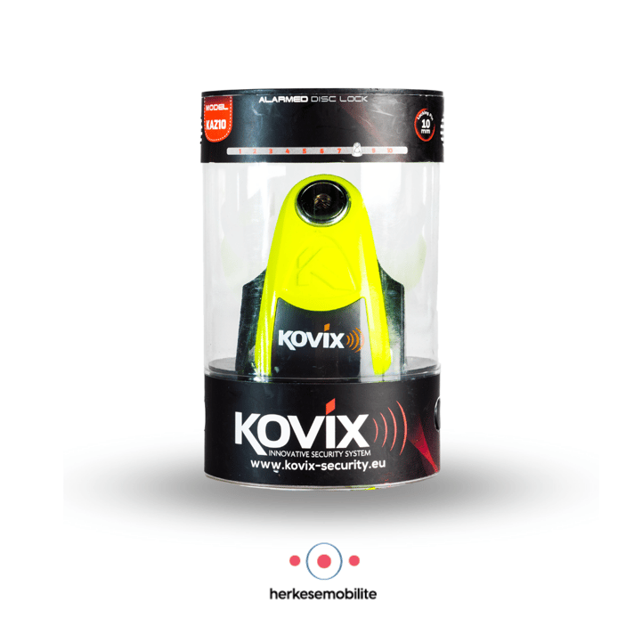 KOVIX KAZ10-FG Alarmlı Disk Kilit 
