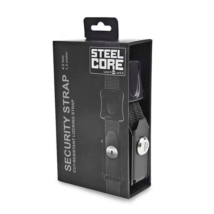 KRIEGA STEELCORE GÜVENLİK KAYIŞI SİYAH