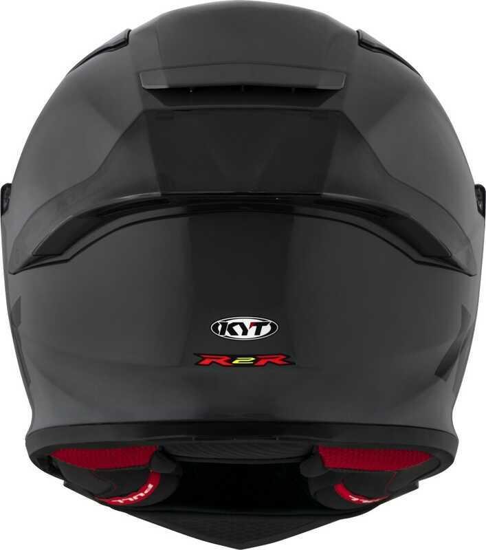 KYT R2R KASK PLAIN GRL GREY