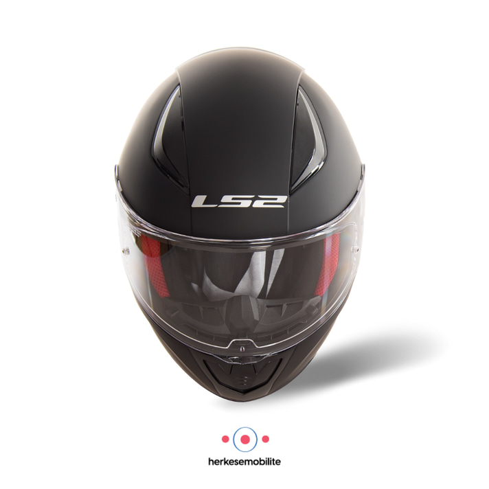 LS2 Rapid Single Mono Kapalı Kask Mat Siyah