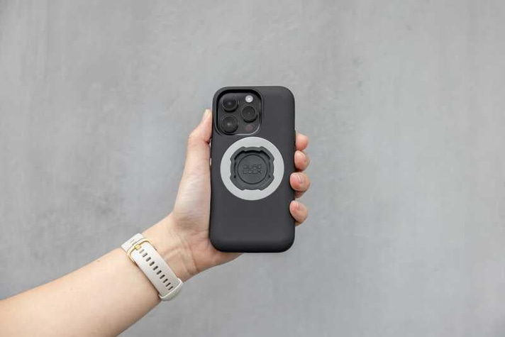 QUADLOCK MAG UYUMLU TELEFON KILIFI HALKASI GRİ