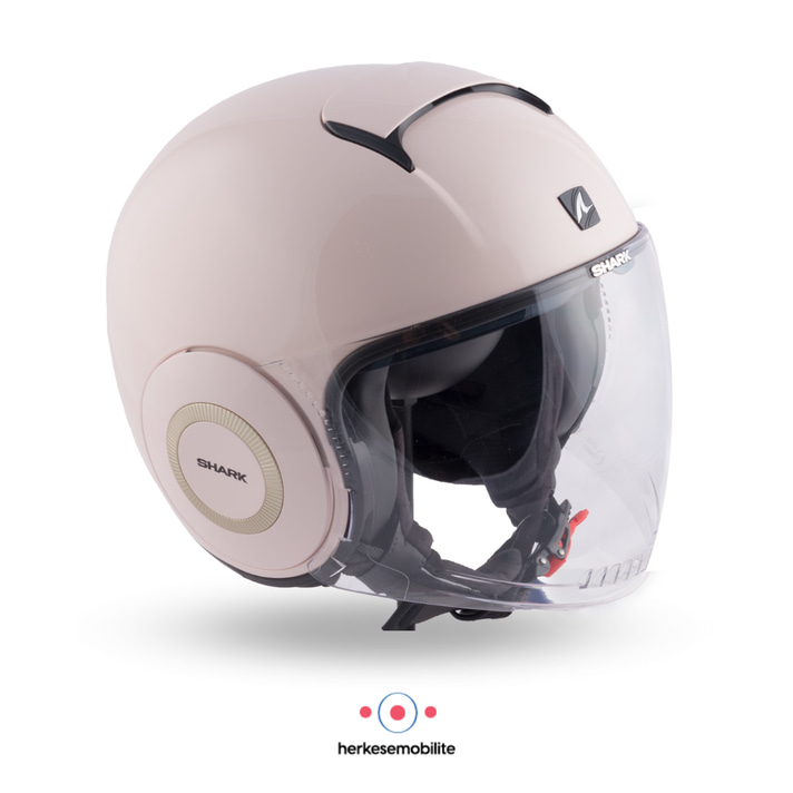 SHARK Nano Blank Açık Kask Pembe