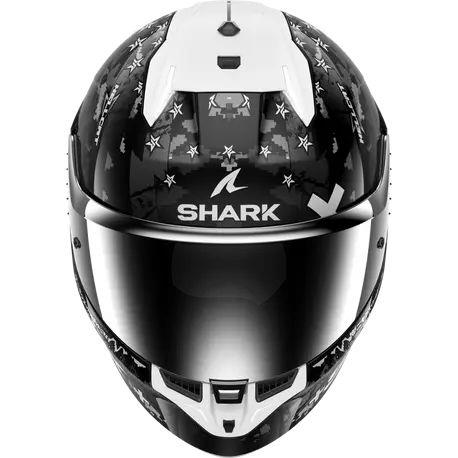 SHARK Skwal I3 Hellcat Kapalı Kask Siyah Gri Beyaz