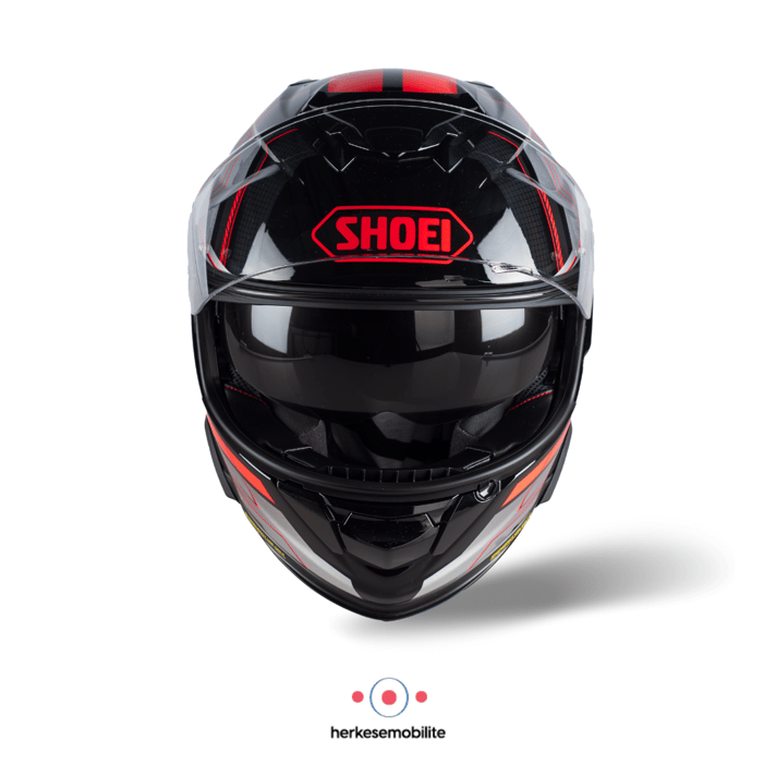 SHOEI GT-Air 2 Aperture TC-1 Kask Siyah-Gri-Kırmızı