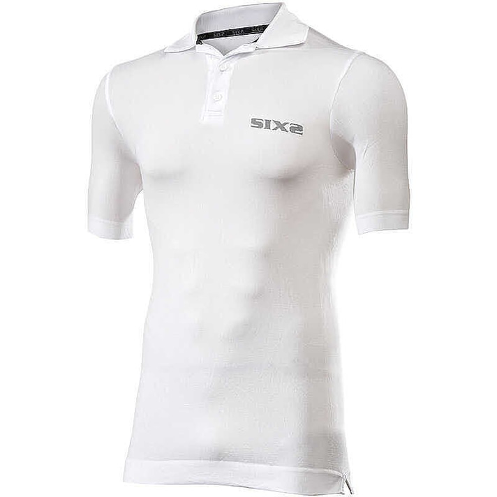 SIX2 POLO T-SHIRT BEYAZ
