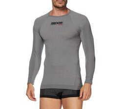 SIX2 TS2 4 MEVSİM TERMAL UZUN KOLLU T-SHIRT KOYU GRİ
