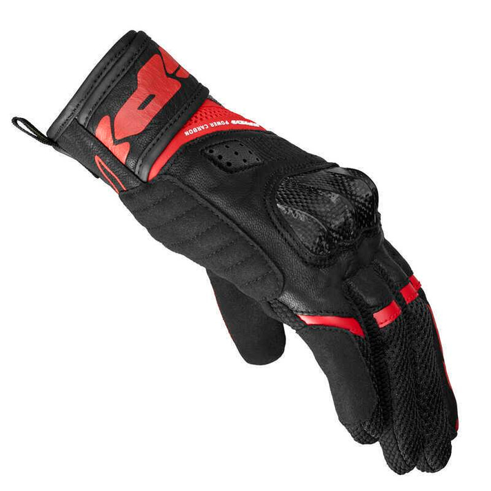 SPIDI POWER CARBON ELDİVEN KIRMIZI