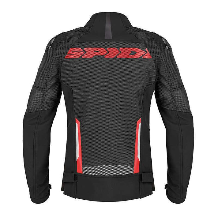 SPIDI RACE WARRIOR 2 NET LADY YAZLIK CEKET SİYAH KIRMIZI