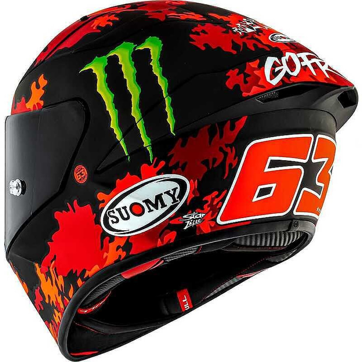 SUOMY S1-XR GP KASK BAGNAIA MONSTER EDITION 2025 MATT