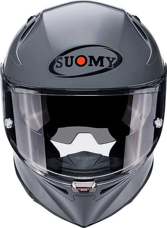 SUOMY SPEEDSTAR 2 KASK PLAIN GRL GRİ