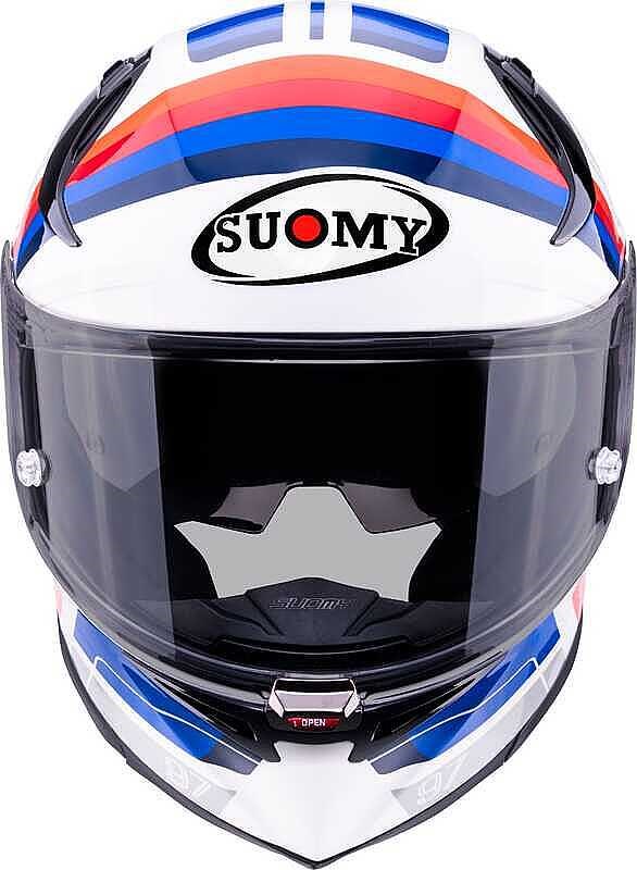 SUOMY SPEEDSTAR 2 KASK VANTAGE BEYAZ MAVİ