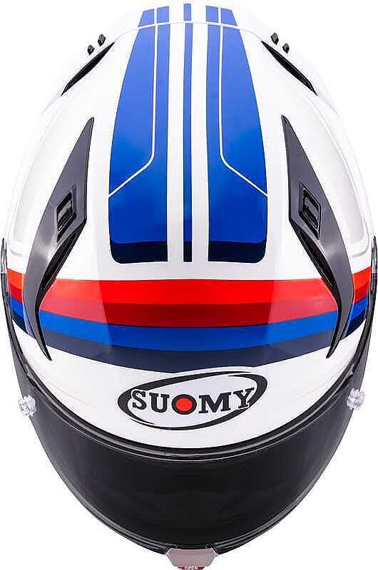 SUOMY SPEEDSTAR 2 KASK VANTAGE BEYAZ MAVİ