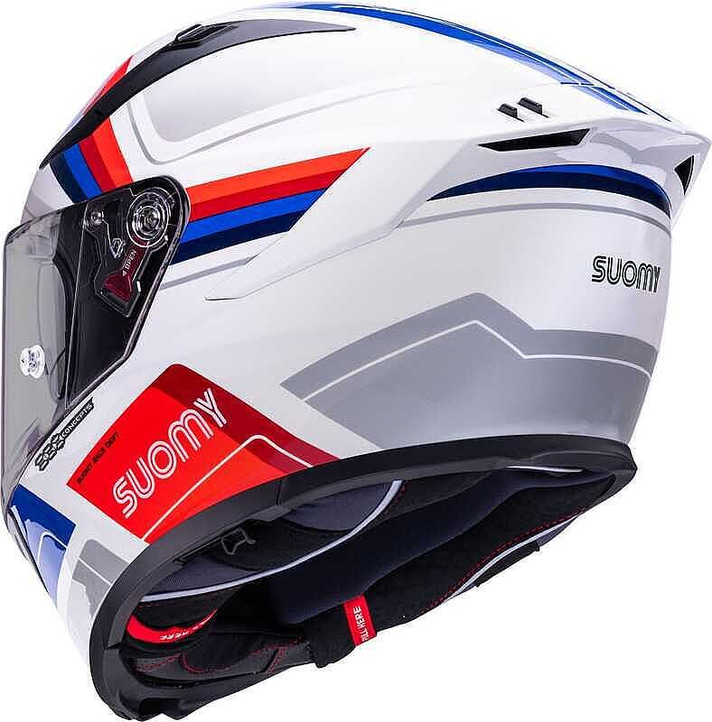 SUOMY SPEEDSTAR 2 KASK VANTAGE BEYAZ MAVİ