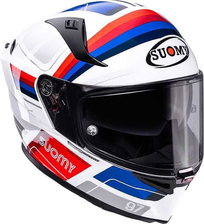 SUOMY SPEEDSTAR 2 KASK VANTAGE BEYAZ MAVİ
