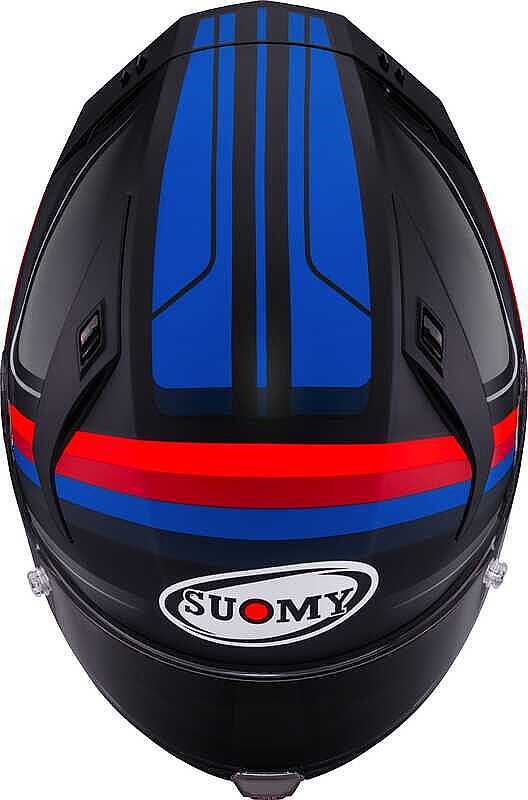 SUOMY SPEEDSTAR 2 KASK VANTAGE MAT SİYAH MAVİ