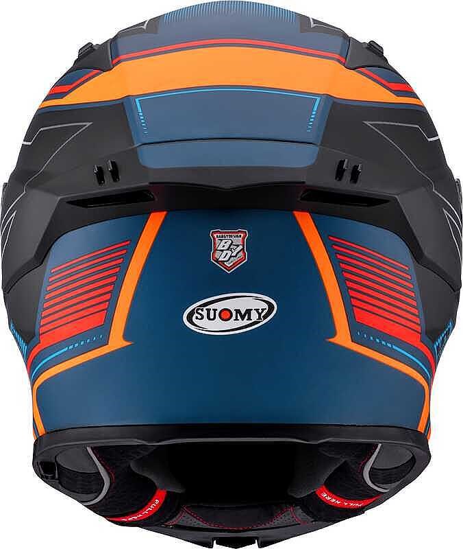 SUOMY SPEEDSTAR 2 KASK VISUAL MAT TURUNCU