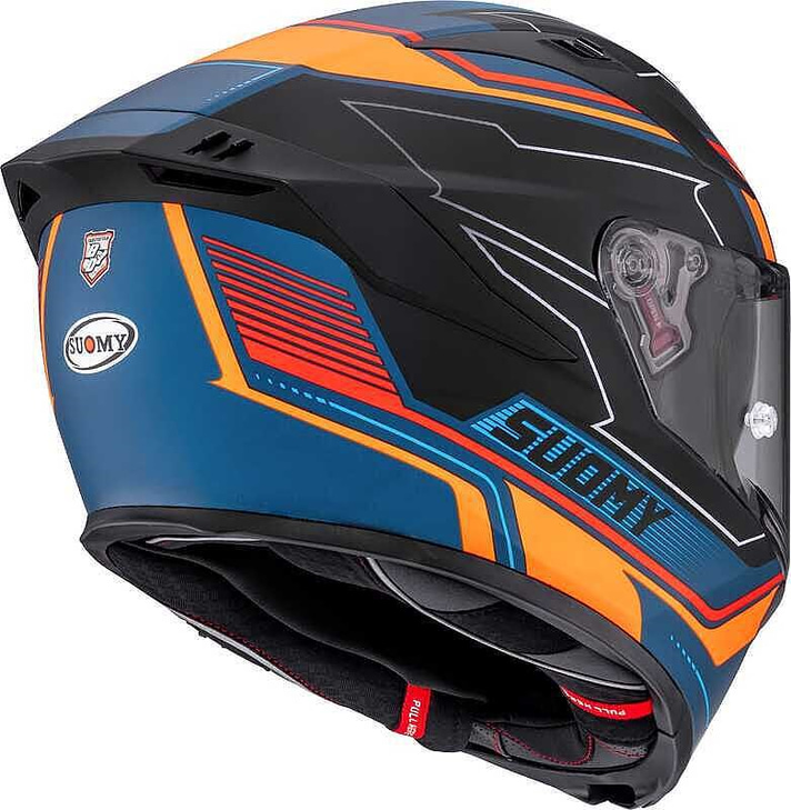 SUOMY SPEEDSTAR 2 KASK VISUAL MAT TURUNCU